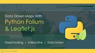 Data Driven Maps With Python Folium amp Leafletjs [upl. by Nreval]