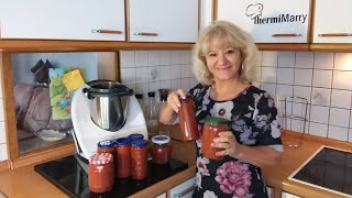 Tomatensoße einkochen Thermomix TM 6 TM 5 [upl. by Aicerg]