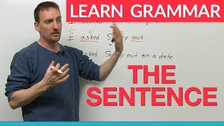 Learn English Grammar The Sentence [upl. by Sidky]