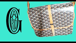 Goyard Belvedere 2 MM BlackTan REVIEW [upl. by Eibbil]