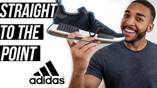 Adidas NMD R1 Black Gum Mens Review [upl. by Annam203]