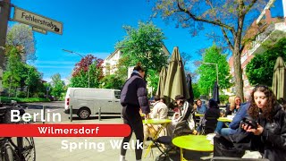 City Walk BERLIN  Wilmersdorf Spring Walk [upl. by Judson]