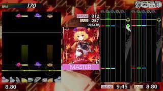 GITADORA  弾幕信仰  MASTER GITADORA GALAXY WAVE [upl. by Eibot357]