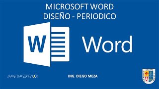 Microsoft Word  Diseño de un Periódico [upl. by Ravilob]