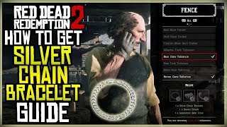 HOW TO GET THE SILVER CHAIN BRACELET FOR THE BEAR CLAW TALISMAN  RED DEAD REDEMPTION 2 [upl. by Nnayar]