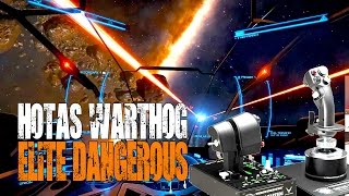 Thrustmaster HOTAS Warthog Review and using it with Elite Dangerous [upl. by Eniahpets]