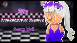 25 FNAF Song Ids for Roblox  BerryBliss [upl. by Stagg]