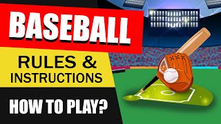 Baseball Rules  Rules of Baseball Game [upl. by Obmar387]