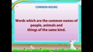 Learn Grade 2  English Grammar  Nouns [upl. by Concha]