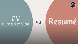 Curriculum Vitae vs Resume Whats The Big Difference [upl. by Rutra]