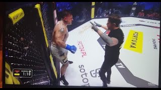 DON KASJO ZNOKAUTOWAŁ POPKA na PRIME MMA 4 [upl. by Assilym306]