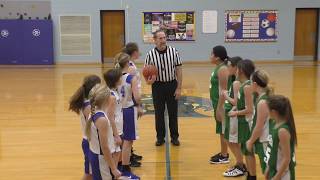 Bremen at Triton  5th Grade Girls Basketball A game 🏀 2132019 [upl. by Lubin195]