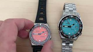 Doxa Sub600T vs Seestern 600T V3 [upl. by Luapnaej]