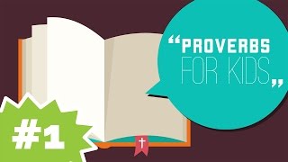 Intro to the Book of Proverbs  Proverbs for Kids 1 [upl. by Nibuz]