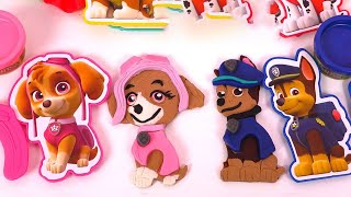 Pat Patrouille Pâte à modeler Paw Patrol Play Doh Playset Patrulla de Cachorros [upl. by Lewin]