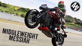 2023 Triumph Street Triple RS Review  Track Special [upl. by Maxantia]