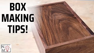 How to Make Simple Box Bottoms  Wood Box Making [upl. by Ianahs933]