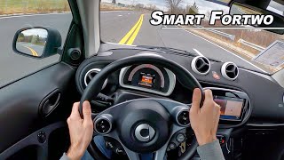 The Smart Car is Completely Underrated  2017 Fortwo POV Drive Binaural Audio [upl. by Ellett]