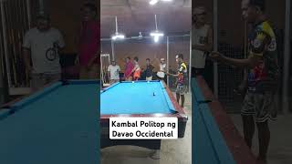 Isang kilalang Billiard player from Malita Davao Occidental [upl. by Yrreb98]