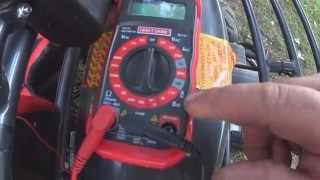 How To measure 12 volt Amps with a Multimeter [upl. by Firooc]