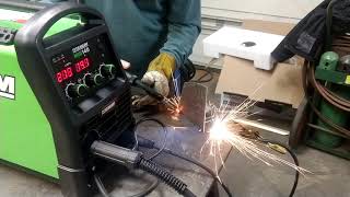 Harbor freight titanium 140 welder [upl. by Oiramat785]