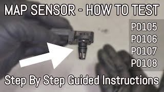 Simple MAP Sensor Testing  How To DIY [upl. by Maureene]