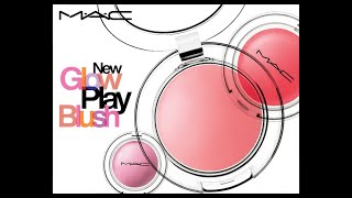 New MAC Glow Play Blushes  Swatches  First Impressions [upl. by Rosalia406]