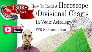 How to read a HoroscopeDivisional Charts in Vedic Astrology by PVR Narasimha Rao [upl. by Hiro]