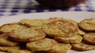 How to Make Fried Eggplant  Vegetable Recipes  Allrecipescom [upl. by Elehcar]