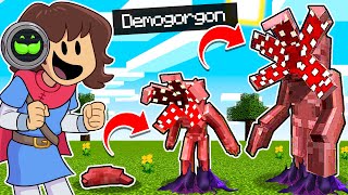 How To UPGRADE DEMOGORGON Into A GOD In Minecraft Secret Powers  Minecraft Mods [upl. by Augustine]