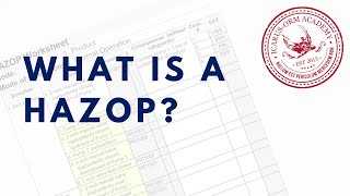 What is a HAZOP A Crash Course [upl. by Yelnet]