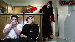 SCARY GAME MASTER BROKE INTO OUR HOUSE AT 3 AM WE NEED HELP [upl. by Ataeb]