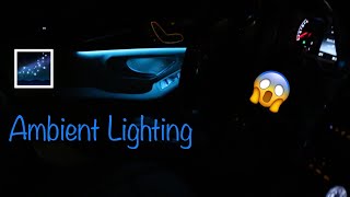 Ambient Lighting How to Mercedes C Class [upl. by Scot]