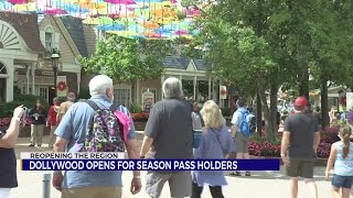 Dollywood reopens for season passholders [upl. by Nahtan]