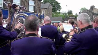 Brighouse and Rastrick Band  Hymn Tune at Greenfield for Alan Chamberlain [upl. by Vera396]