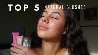 5 BEST NATURAL BLUSH DRUGSTORE amp HIGHEND  Jessica Pimentel [upl. by Hintze]