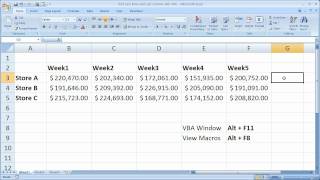 Excel Macro VBA Tip 17  Find Last Row and Last Column with VBA [upl. by Blinni]