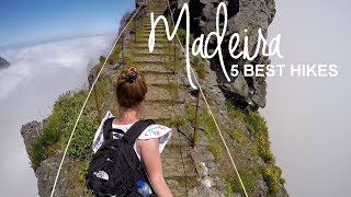 The 5 best hikes of Madeira  World Wanderista [upl. by Ivory102]