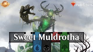 MTG Arena IKO  Muldrotha Value Queen Deck amp Gameplay UwU [upl. by Partridge]