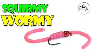 Tie a more DURABLE Squirmy Wormy  Squirmy Wormy  Fly Tying Tutorial [upl. by Halsey]