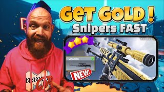 Fastest Gold Sniper Method COD Mobile Tips amp Tricks [upl. by Ebberta]