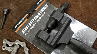 Harbor Freight Heavy Duty Chain Breaker Review [upl. by Rats225]