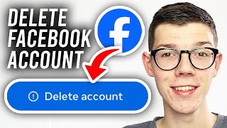 How To Delete Facebook Account  Step By Step [upl. by Arytas]