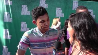 Roshon Fegan Interview  2012 MTV Movie Awards [upl. by Alejandro693]