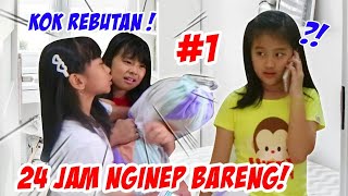 24 JAM NGINAP BARENG TEMAN DI RUMAH PART 1  Vlog Lucu  CnX Adventurers [upl. by Netsud67]