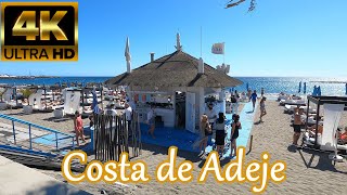 TENERIFE  Torviscas amp Fañabé Beach Costa Adeje ☀️ 2021  Walking Tour 4K [upl. by Carper]