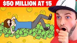 How I made 50 MILLION at 15 YEARS OLD True Story Animation [upl. by Myrtle177]