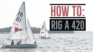 UGA Sailing How to Rig a 420 [upl. by Yerag]