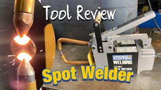 220V Spot Welder Review Harbor Freight Pro Point [upl. by Elfreda]