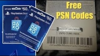 HOW TO GET FREE PSN CODES IN JUST 5 MINUTES NO SURVEYS OR VERIFICATION [upl. by Novoj998]